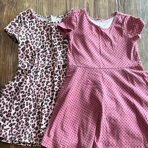 The Children's Place Pink and Leopard Print Dresses